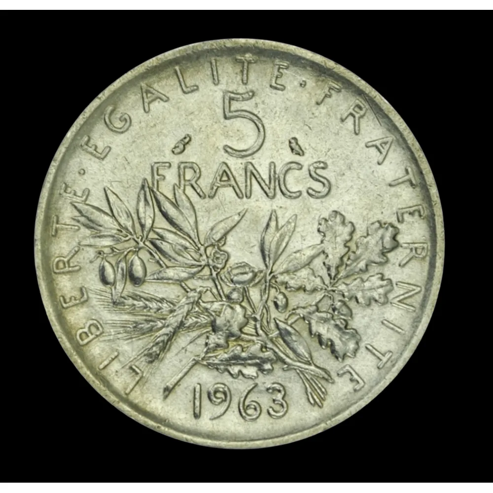 5 Francs Hercule argent