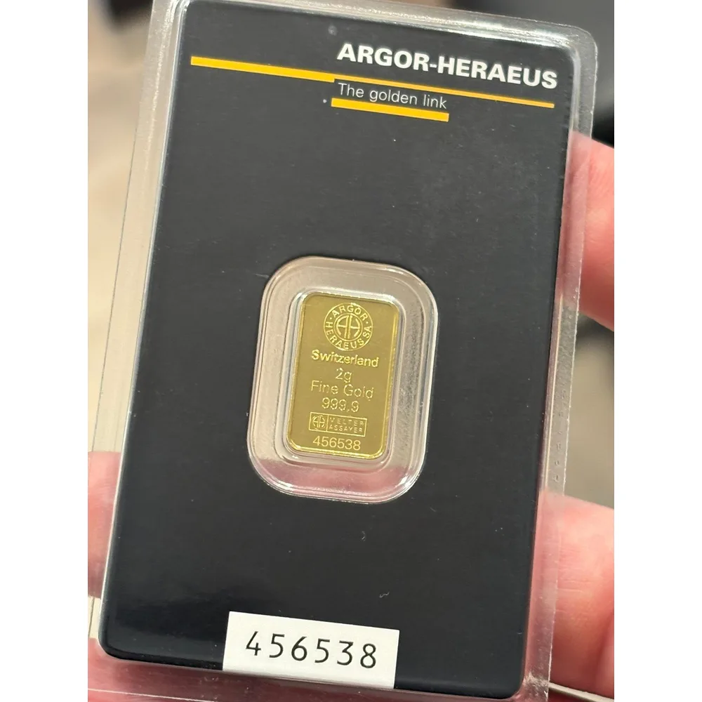 Lingot d'or 2 g